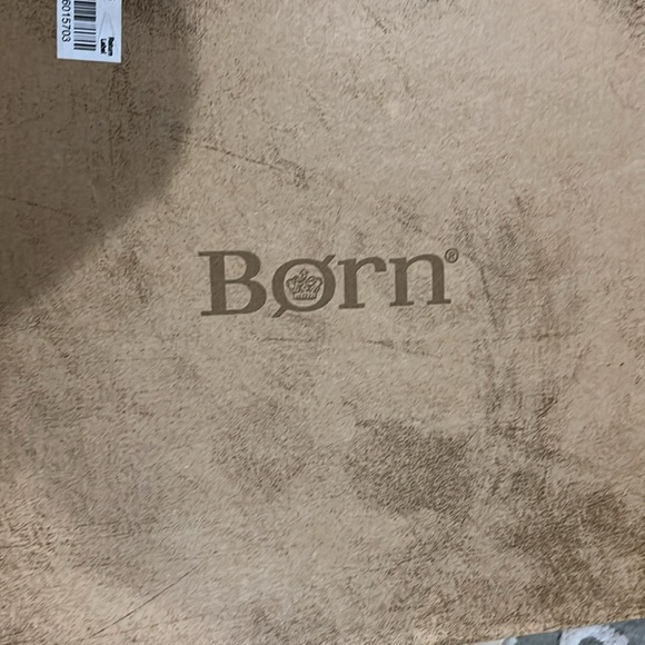 New Born ALTER Bootie size 10 leather COGNAC F/G new in box - Picture 6 of 7